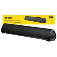 Prevo MS03 Wireless Bluetooth Speaker with Bluetooth, USB & SD, Space-Saving Wireless Speaker for TV, Home Entertainment System, PC, Mobile Device & Gaming Consoles Prevo MS03 Wireless Bluetooth Speaker with Bluetooth, USB & SD, Space-Saving Wireless Speaker for TV, Home Entertainment System, PC, Mobile Device & Gaming Consoles